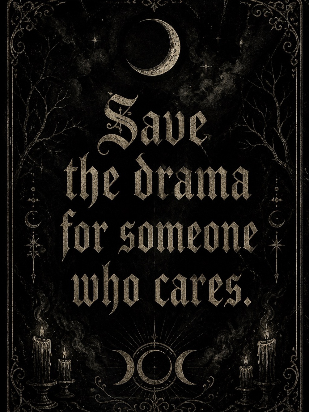 No Drama!